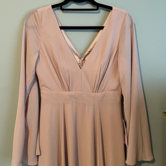NWT BHLDN Doria Dress in whipped apricot. - Picture 4 of 11